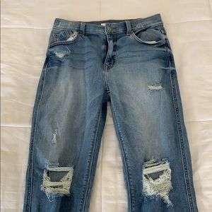 Lulus High Rise Boyfriend Jeans